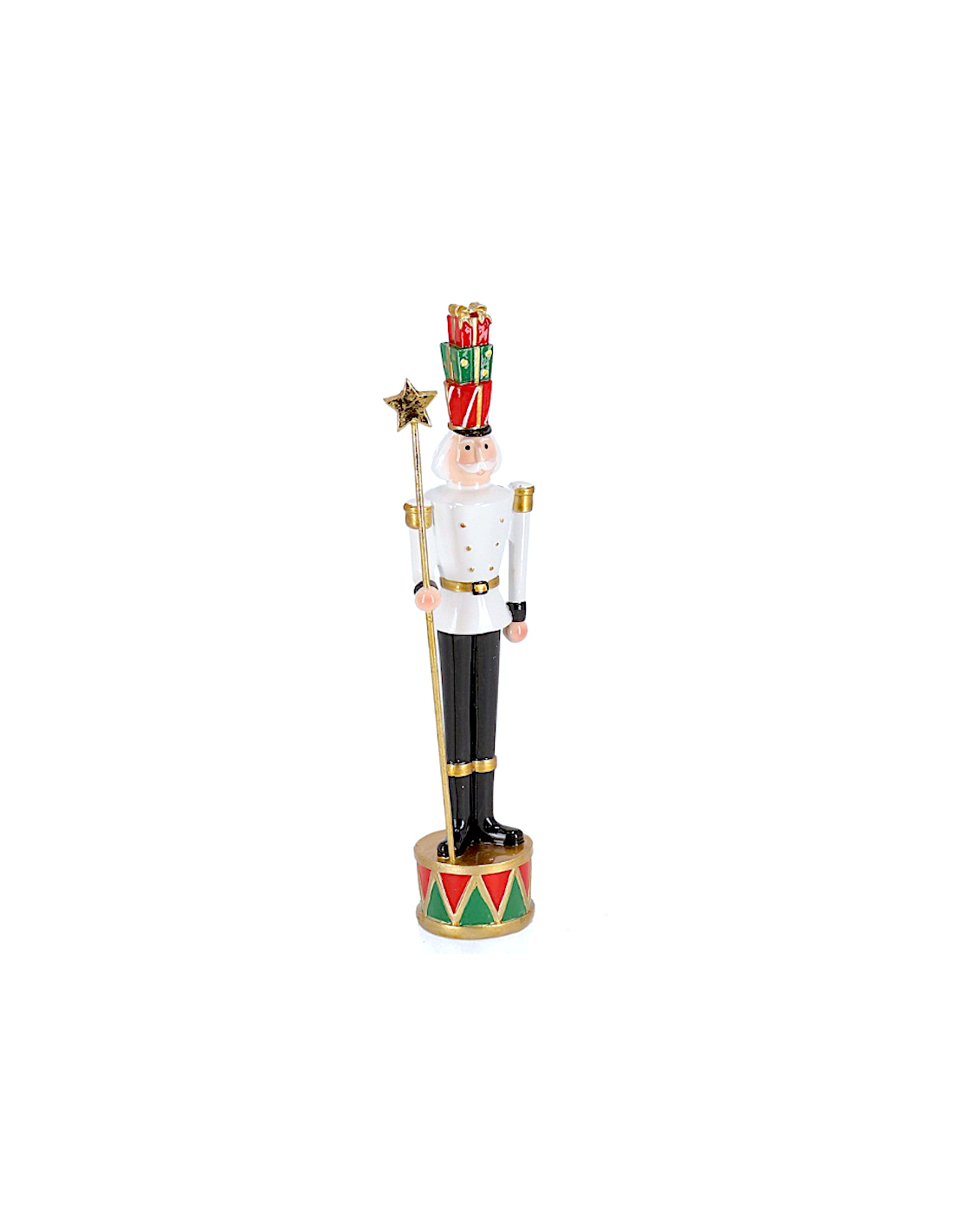 SOLDATINO SIMON H22,5CM RESINA CON STELLA