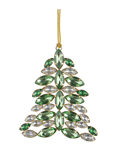 PENDENTE DOMINIC PINO VERDE 10X14CM