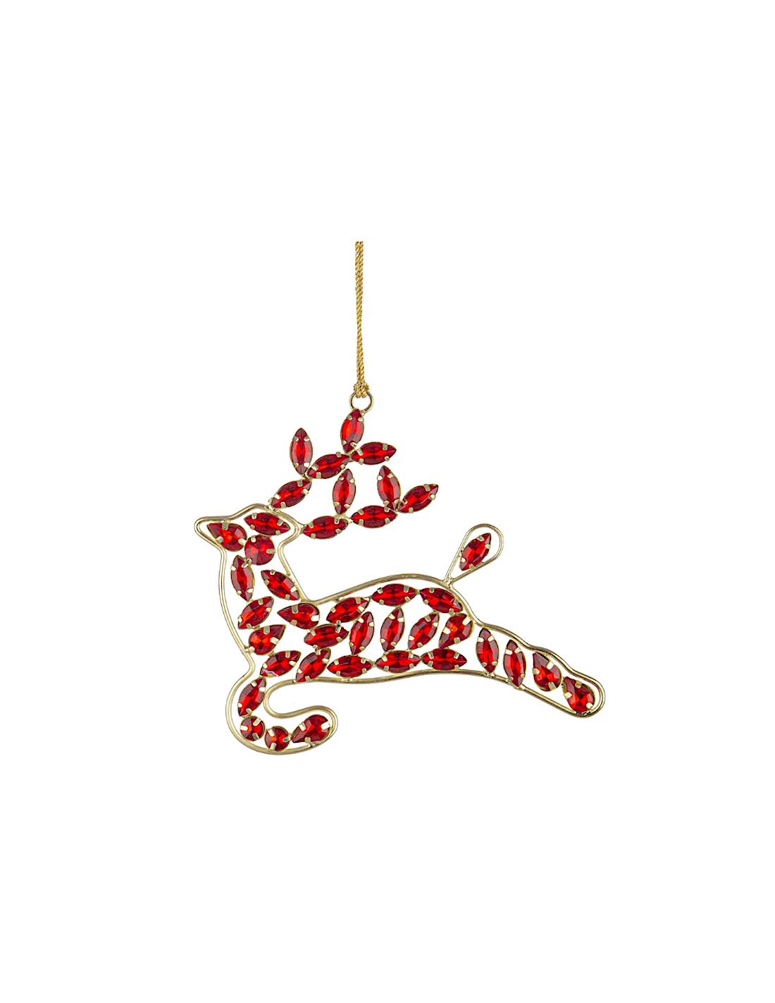 PENDENTE KAYLEN RENNA ROSSO 12X14CM