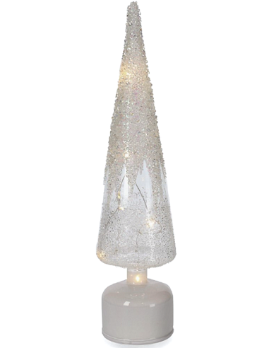 PINO ROTANTE WINK VETRO TRASPARENTE H42CM CON LED