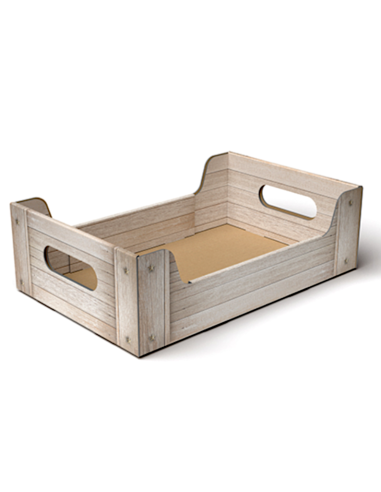 CASSETTA PICCOLA SHABBY WOOD 30X20X9CM