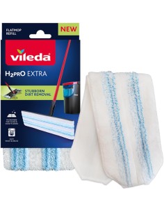 PANNI MICROFIBRA E PAVIMENTI: vendita online Vileda H2Pro Flat Mop Ricambio – Panno Microfibra Sostitutivo in offerta