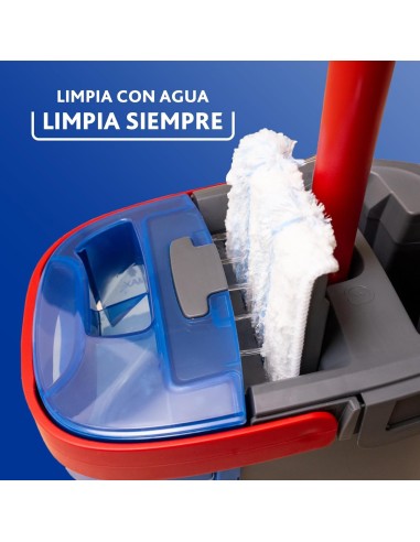 SCOPE E SPAZZOLONI: vendita online Vileda H2Pro Flat Mop System Complete – Sistema Lavapavimenti a Piastra Piatta in offerta
