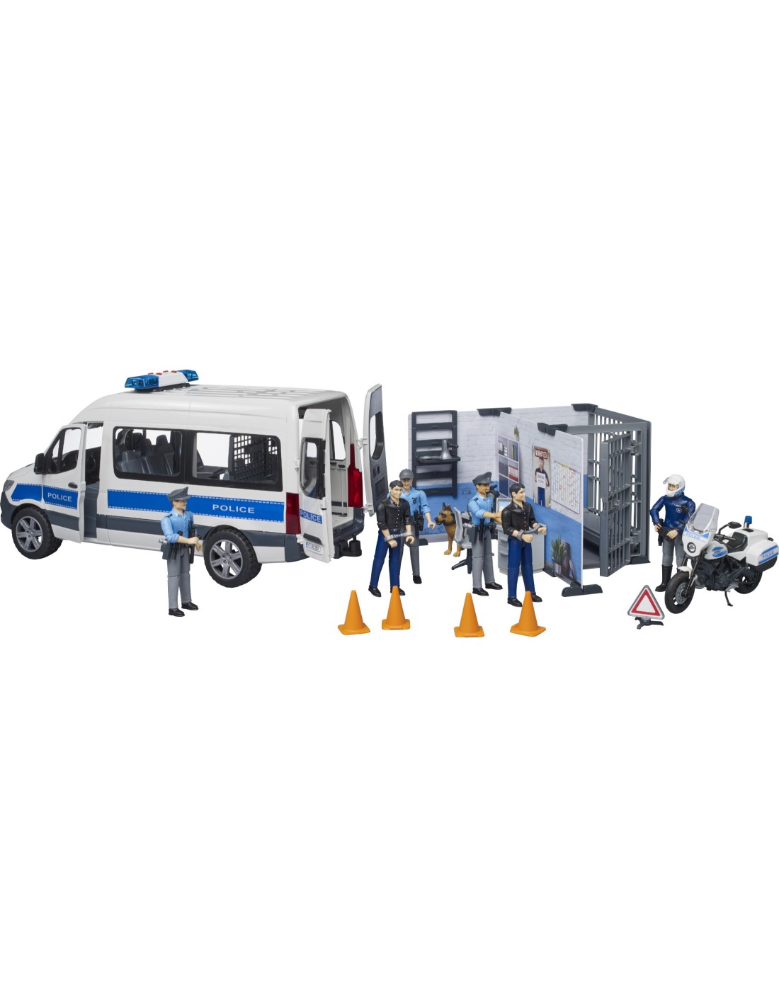 GIOCHI BOY: vendita online FURGONE POLIZIA 02683 SPRINTER CON PERSONAGGIO in offerta