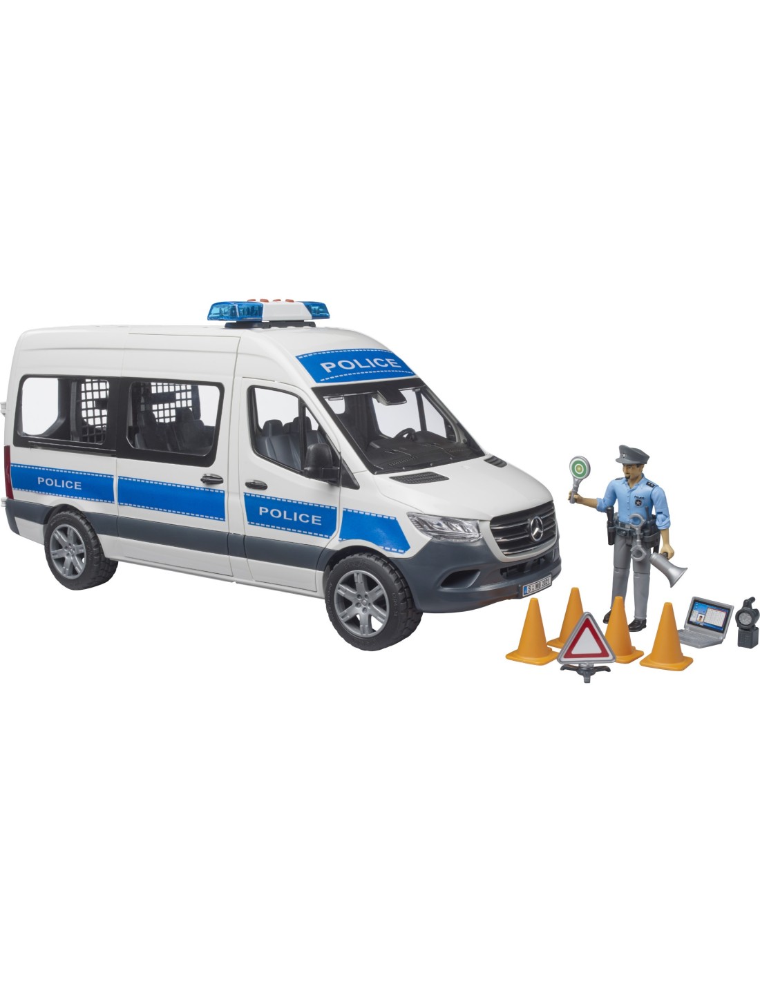 GIOCHI BOY: vendita online FURGONE POLIZIA 02683 SPRINTER CON PERSONAGGIO in offerta