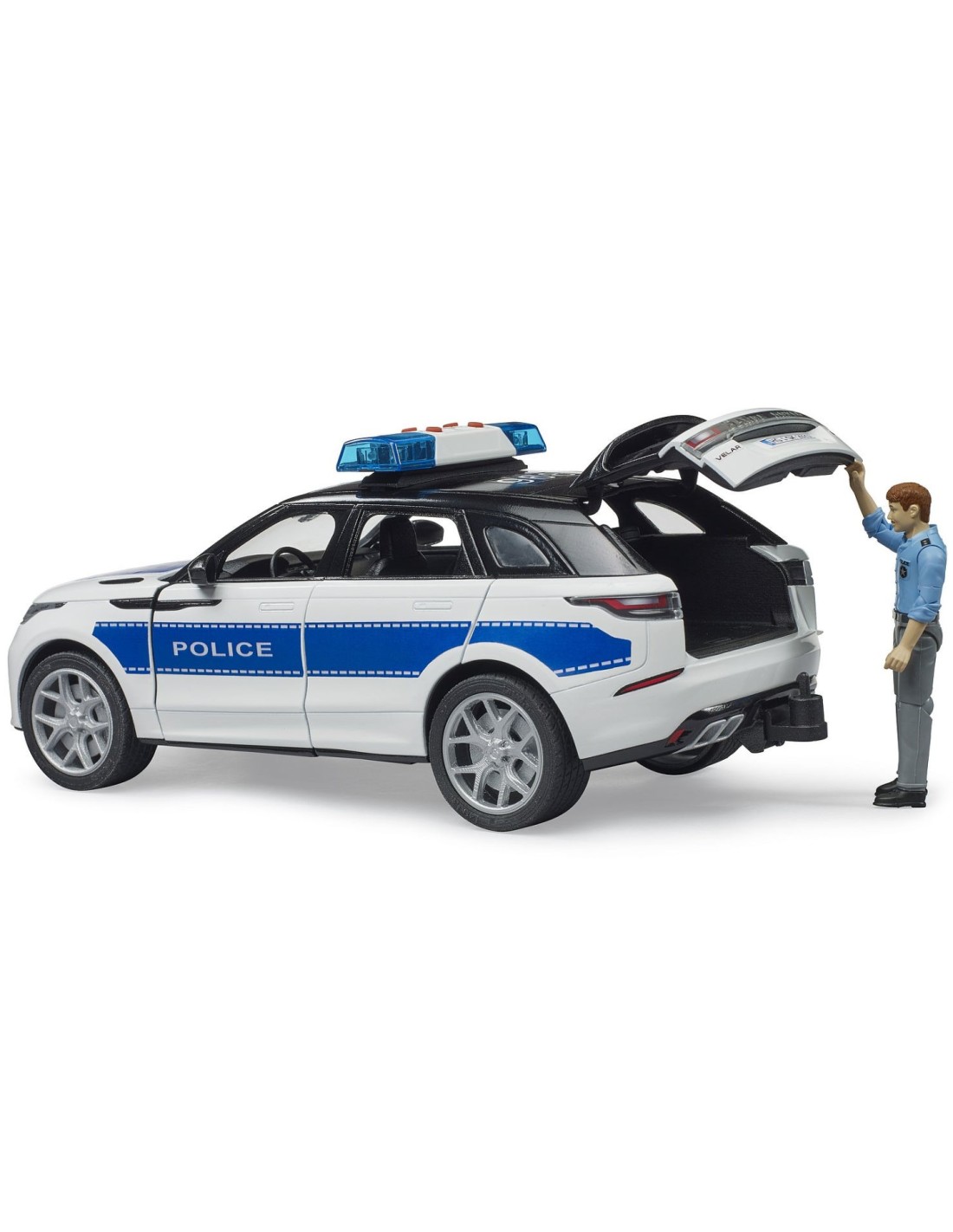 GIOCHI BOY: vendita online AUTO POLIZIA, RANGE ROVER VELAR 02890, CON PERSONAGGIO, GIOCATTOLO BAMBINI, 25X12X10 CM in offerta