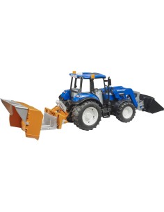 GIOCHI BOY: vendita online TRATTORE 02187 NEW HOLLAND T5 CON RUSPA E RIMORCHIO in offerta 2
