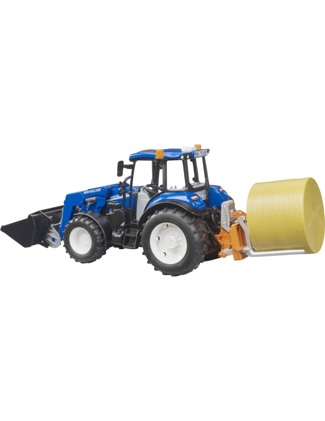 GIOCHI BOY: vendita online TRATTORE 02187 NEW HOLLAND T5 CON RUSPA E RIMORCHIO in offerta