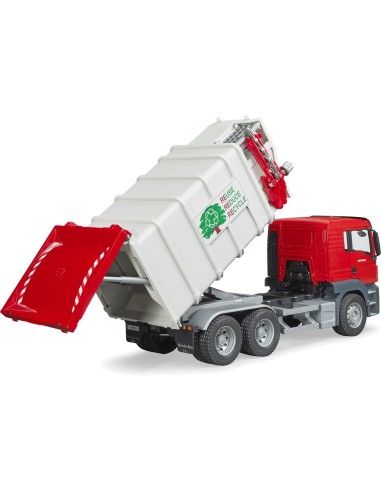GIOCHI BOY: vendita online CAMION RIFIUTI 03761 MAN TGS CON 2 BIDONI, GIOCATTOLO BAMBINI, 45X18X20 CM in offerta