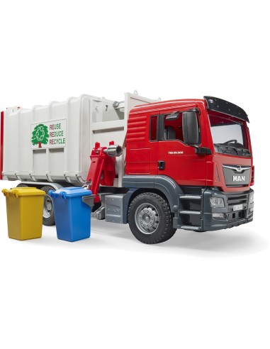 GIOCHI BOY: vendita online CAMION RIFIUTI 03761 MAN TGS CON 2 BIDONI, GIOCATTOLO BAMBINI, 45X18X20 CM in offerta