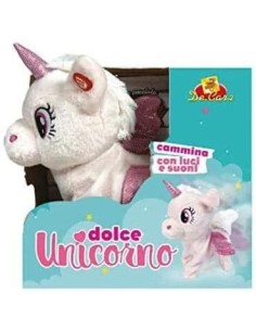 GIOCHI GIRL: vendita online UNICORNO PELUCHE, CAMMINANTE LUCI E SUONI ASSORTITO in offerta 2