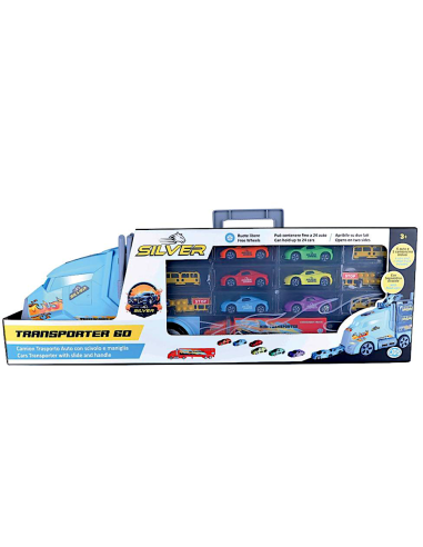 SILVER WHEEL 41444 CAMION TRASPORTO 60CM CON 6 AUTO