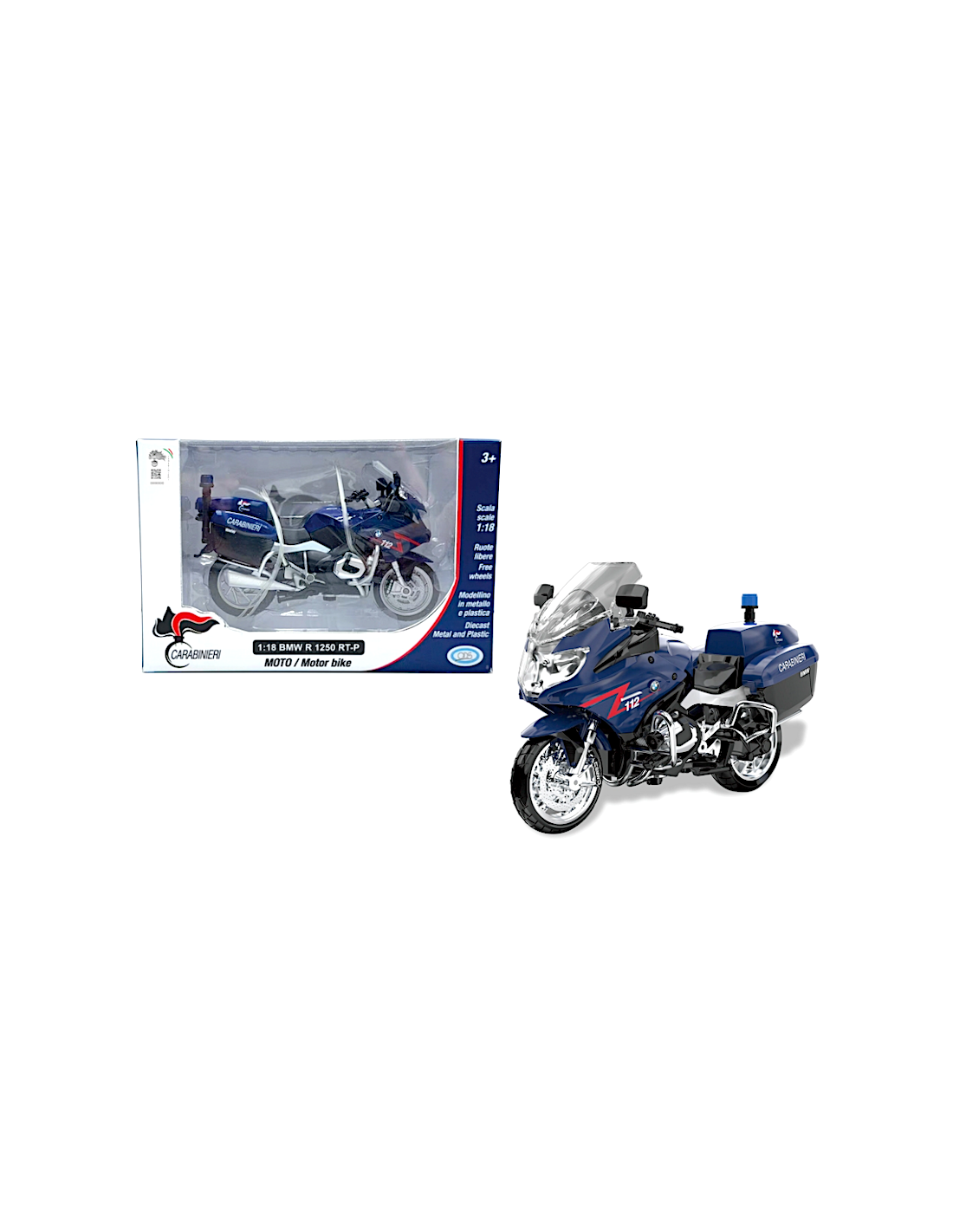 CARABINIERI 41001 MOTO BMW-R 1250 1:18