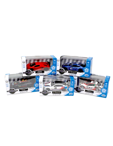 SILVER WHEEL 41126 AUTO SPORTIVE 1:43 ASSORTITO
