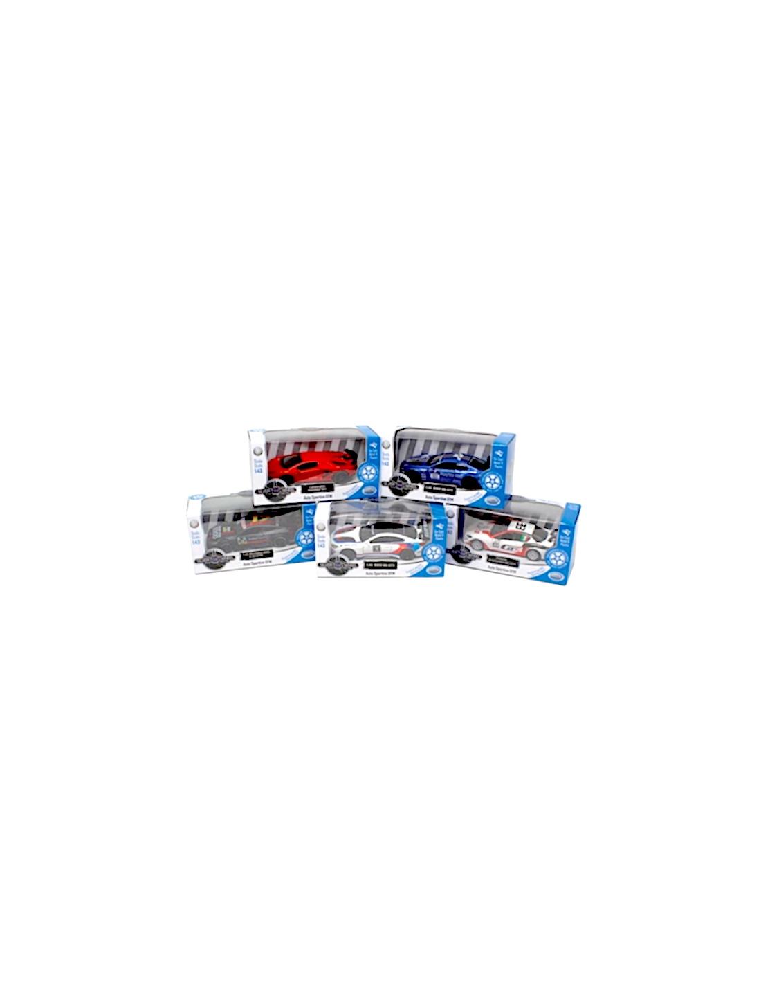 SILVER WHEEL 41126 AUTO SPORTIVE 1:43 ASSORTITO