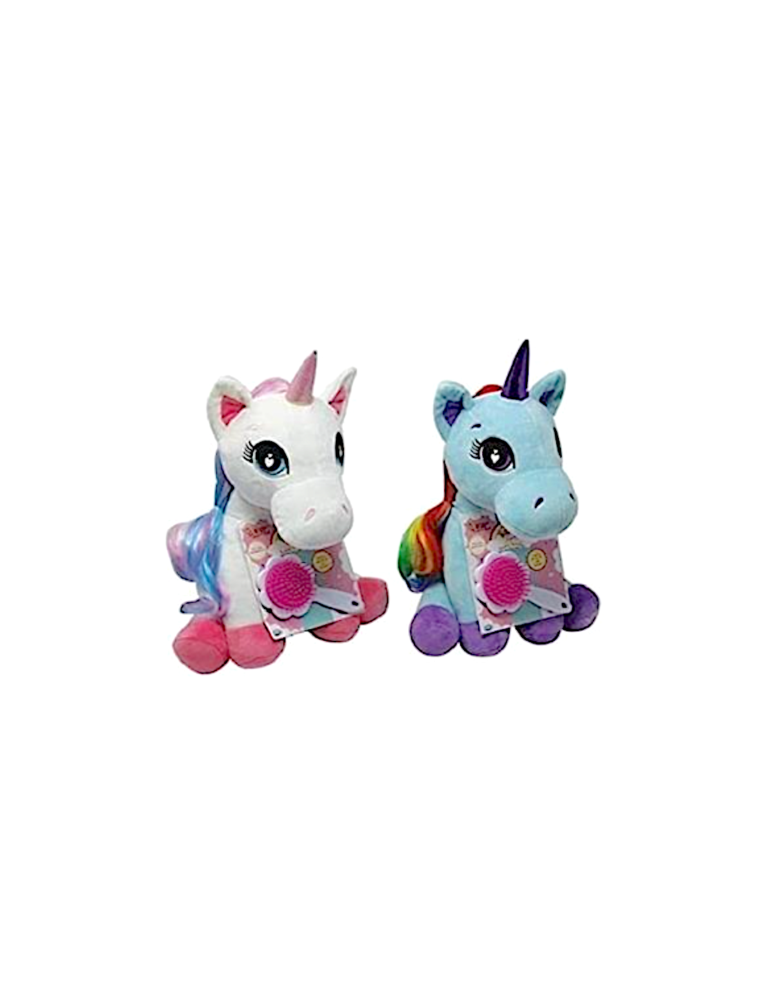 PELUCHE: vendita online BABY UNICORN PELUCHE UNICORNO 30CM CON SPAZZOLA ASSORTITO in offerta