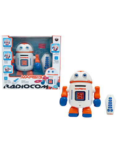 PRESCOLARI: vendita online MARS 13 ROBOT RADIOCOMANDATO CON LUCI E SUONI in offerta