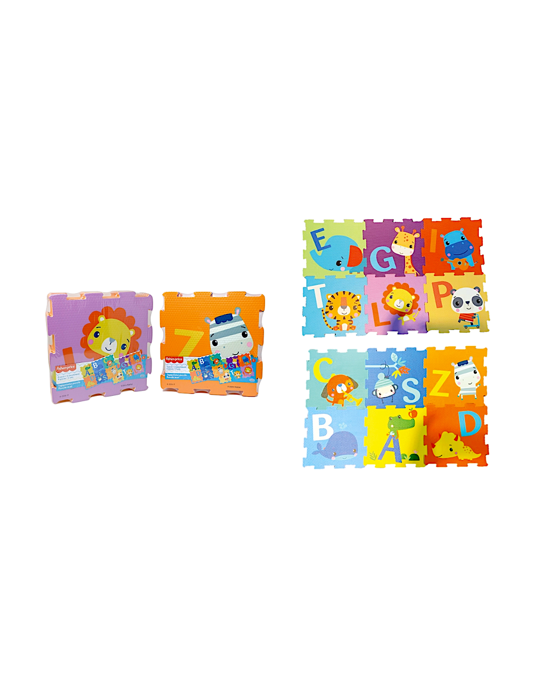 FP 51105 MATTONELLE PUZZLE 6PZ ASSORTITO