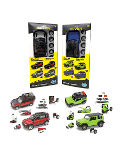 SILVER WHEEL 41162 AUTO A LICENZA 1:32 2IN1