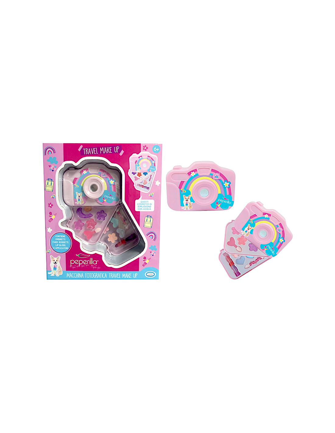 GIOCHI GIRL: vendita online PEPERILLA 43715 MAKE-UP MACCHINA FOTOGRAFICA, GIOCO BEAUTY, BAMBINA 6+ ANNI in offerta