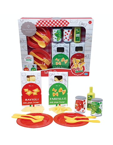 PRESCOLARI: vendita online MAISONELLE PASTA LOVER SET PASTA CON ACCESSORI, GIOCO CUCINA, BAMBINI 3+ ANNI in offerta