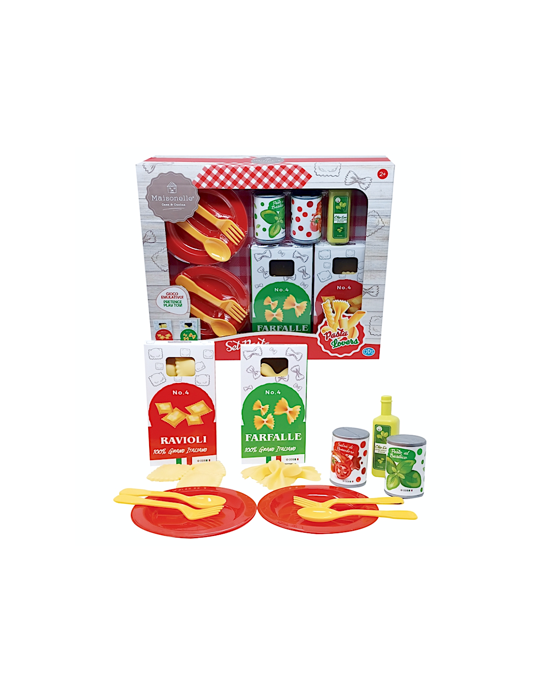 PRESCOLARI: vendita online MAISONELLE PASTA LOVER SET PASTA CON ACCESSORI, GIOCO CUCINA, BAMBINI 3+ ANNI in offerta