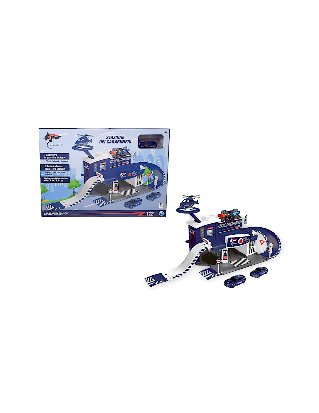 GIOCHI BOY: vendita online STAZIONE DEI CARABINIERI GIOCATTOLO, SILVER WHEEL, PLAYSET, 2 AUTO, 1 ELICOTTERO, GIOCO FORZE DELL...