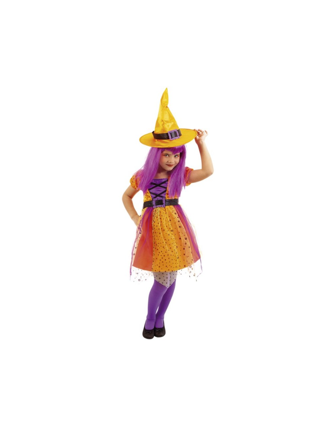 COSTUME S8518-L STREGA SUPERSTAR 8/10 ANNI
