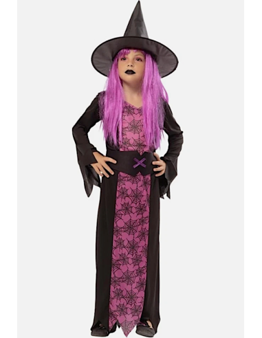 COSTUME S8962-XS STREGA BAMBINA 5/6 ANNI