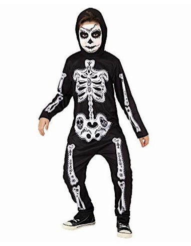 COSTUME S8667-L SCHELETRO UNISEX 8/10 ANNI