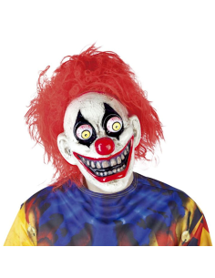 MASCHERA S5144 CLOWN CON OCCHI MOBILI