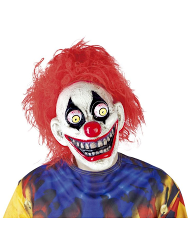 MASCHERA S5144 CLOWN CON OCCHI MOBILI
