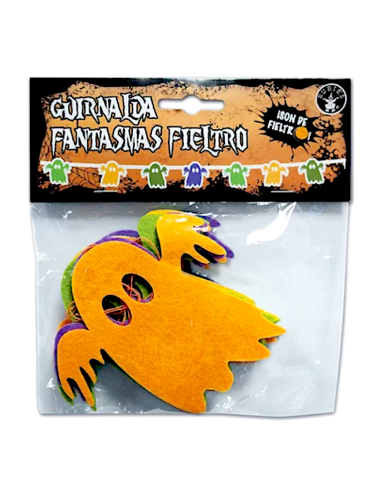 GHIRLANDA FELTRO S4338 FANTASMA 2MT