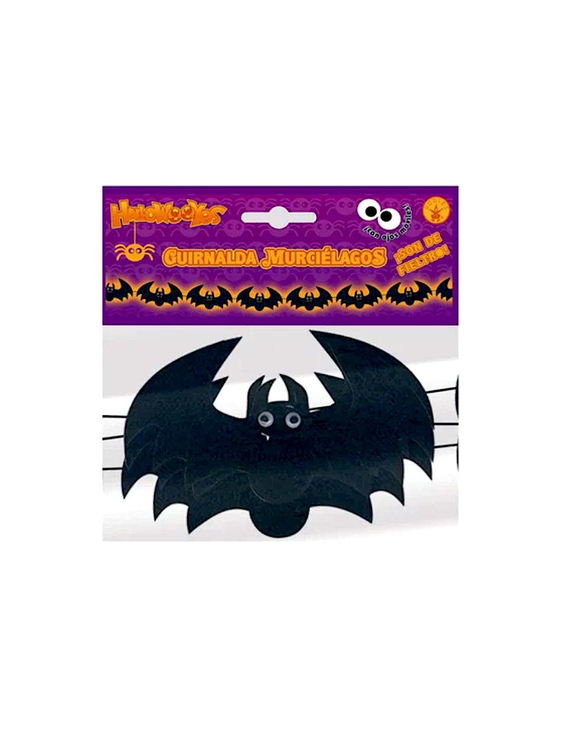 GHIRLANDA FELTRO S4339 PIPISTRELLO NERO 2MT