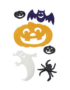 GEL STICKER 6PZ S4279 HALLOWEEN