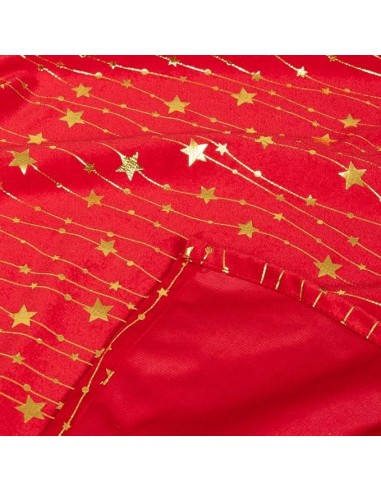 TESSILE: vendita online Tovaglia di Natale Styr Velluto Rosso 140x240 – La Magia di Natale a casa tua in offerta