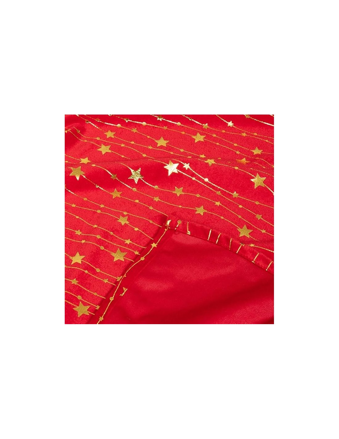 TESSILE: vendita online Tovaglia di Natale Styr Velluto Rosso 140x240 – La Magia di Natale a casa tua in offerta