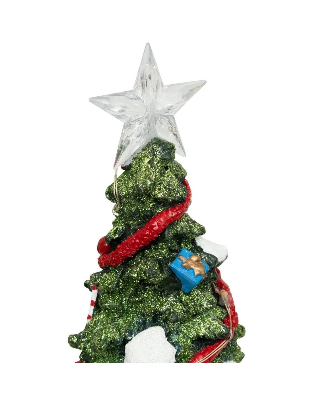 GIOSTRINE E VILLAGGI: vendita online Albero di Natale Abete Mellito con Luci LED – La Magia di Natale a casa tua in offerta