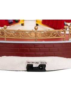 GIOSTRINE E VILLAGGI: vendita online Villaggio di Natale Manège con Movimento, Musica e 25 LED – La Magia di Natale a casa tu... 2