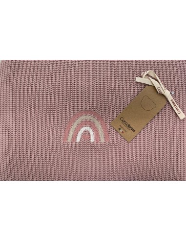 Coperta lana Rainbow Old Rose per carrozzina | 70x90 cm | Shopincasa
