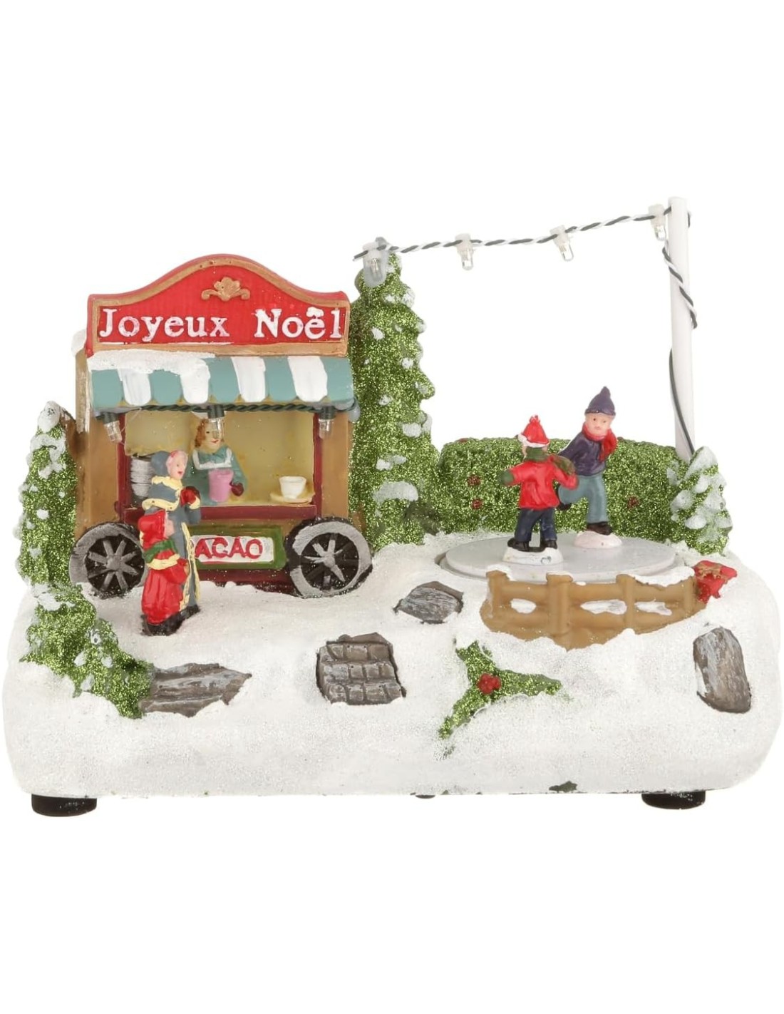 GIOSTRINE E VILLAGGI: vendita online Villaggio di Natale Fééric Lights & Christmas Noleggio Pattini, decorazione luminosa con...