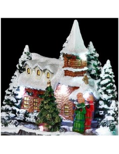 GIOSTRINE E VILLAGGI: vendita online Villaggio di Natale Luminoso di Santa Luisa, decorazione natalizia con LED e movimento, ... 2