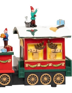 GIOSTRINE E VILLAGGI: vendita online Villaggio di Natale Fééric Lights & Christmas Trenino, decorazione luminosa con LED e mo... 2