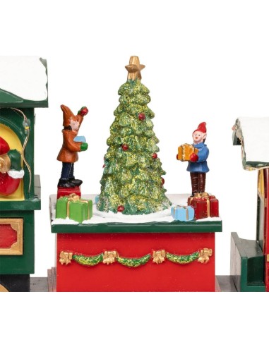 GIOSTRINE E VILLAGGI: vendita online Villaggio di Natale Fééric Lights & Christmas Trenino, decorazione luminosa con LED e mo...
