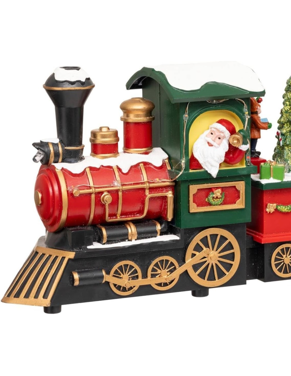 GIOSTRINE E VILLAGGI: vendita online Villaggio di Natale Fééric Lights & Christmas Trenino, decorazione luminosa con LED e mo...