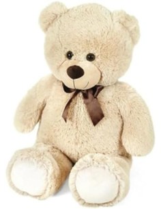 PELUCHE: vendita online PELUCHE ORSO BEIGE 60CM CON FIOCCO in offerta