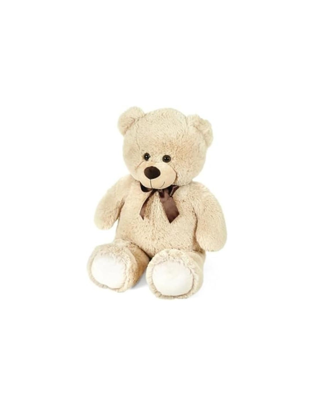 PELUCHE: vendita online PELUCHE ORSO BEIGE 60CM CON FIOCCO in offerta