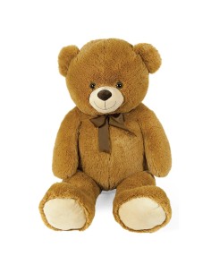 PELUCHE: vendita online PELUCHE ORSO MARRONE 60CM CON FIOCCO in offerta