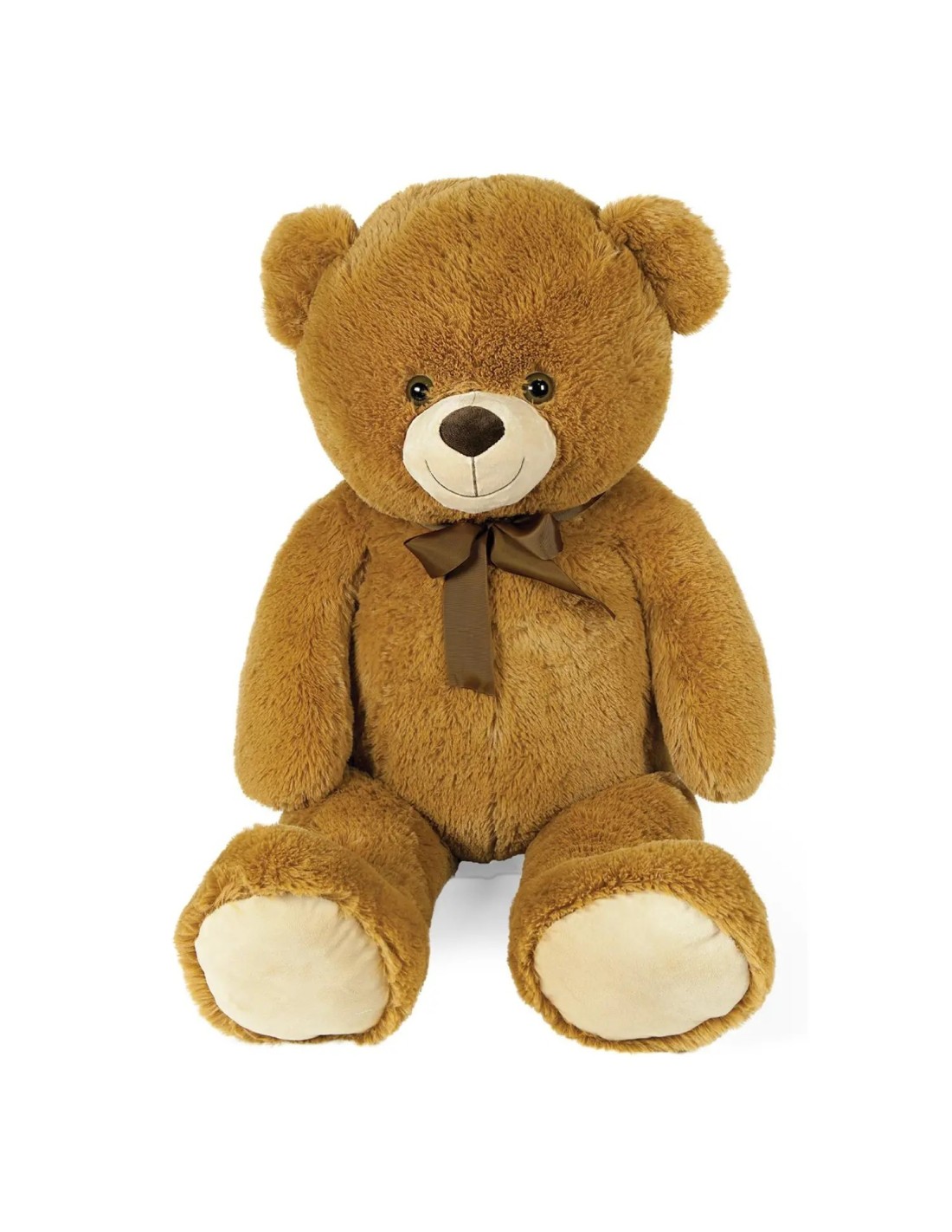 PELUCHE: vendita online PELUCHE ORSO MARRONE 60CM CON FIOCCO in offerta