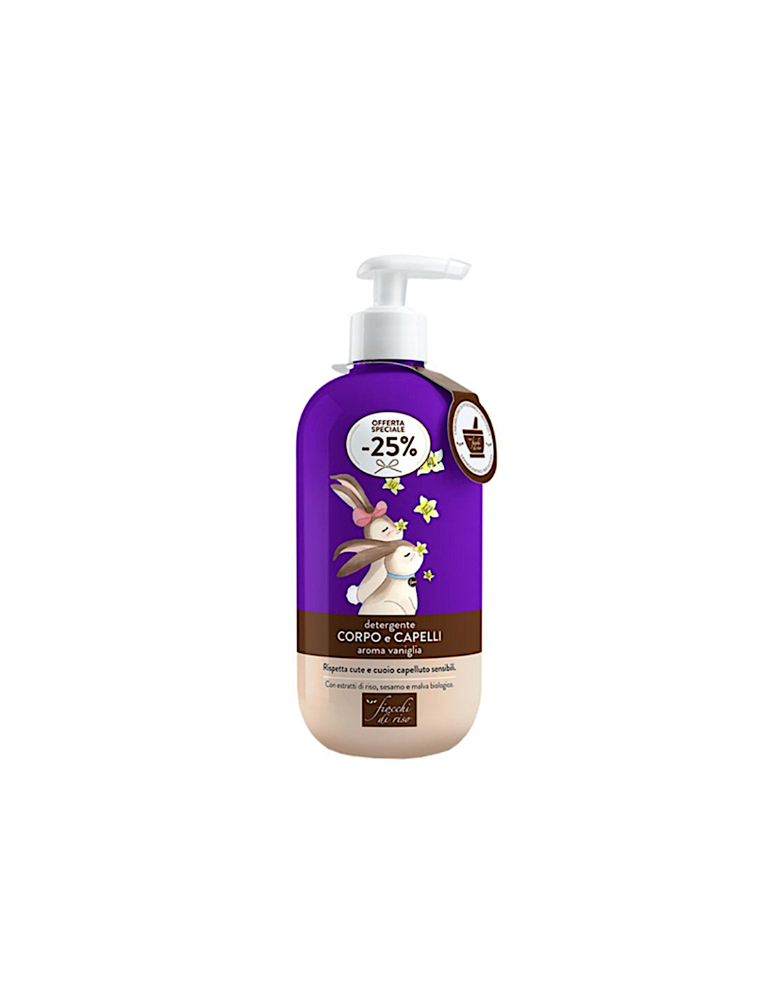 Fiocchi di Riso Detergente Corpo e Capelli 400 ml | Edizione Speciale | Shopincasa.it